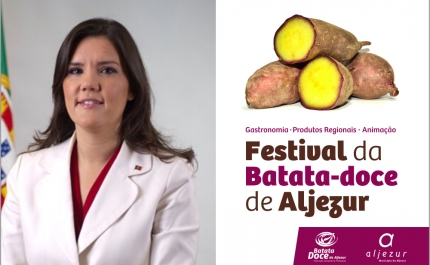 Assunção Cristas visita Festival da Batata Doce de Aljezur dia 29 de novembro