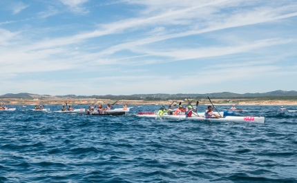 SURFSKI SW Alentejano | VILA NOVA DE MILFONTES RECEBE PROVA DE CANOAGEM DE MAR 