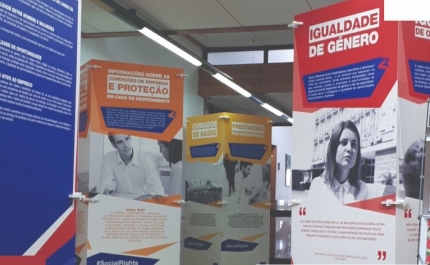 Exposição sobre Pilar dos Direitos Sociais da União Europeia no Algarve