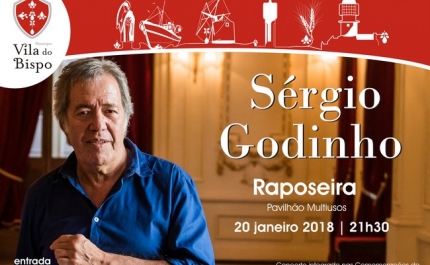 Sérgio Godinho no Pavilhão Multiusos da Raposeira – dia 20 de janeiro