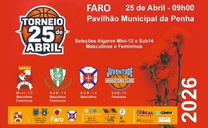 Torneio 25 de Abril Basquetebol Mini-12 vs SUB14