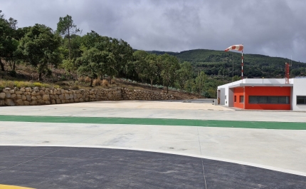 Inauguração do Heliporto Municipal de Monchique  com dia aberto à população