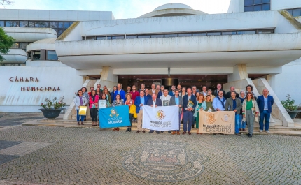 MUNICÍPIO DE ODEMIRA DISTINGUIDO COMO AMIGO DO DESPORTO PELO 5º ANO 