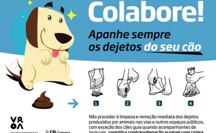 VRSA inicia campanha de sensibilização para a recolha de dejetos caninos