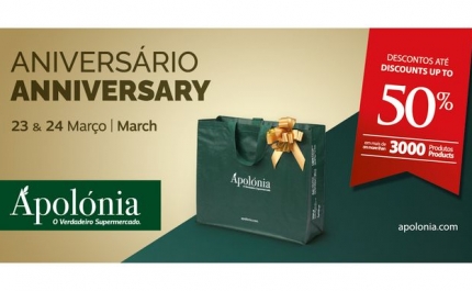 Os Supermercados Apolónia Celebram 41 Anos de Excelência com Descontos Especiais e Surpresas para os Clientes