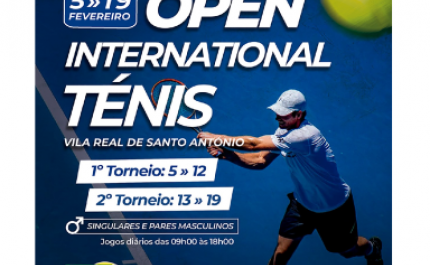 VRSA organiza Open Internacional de Ténis com prémio monetário total de 50 mil dólares