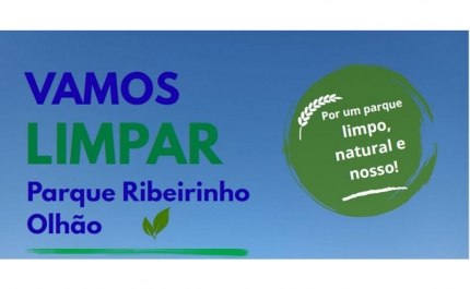 Para um Parque Ribeirinho mais limpo. Aceita o desafio?