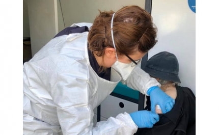 Metade das pessoas com 85 ou mais anos vacinadas contra a gripe no primeiro mês da campanha