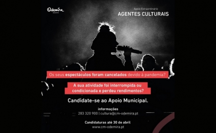 ABERTAS CANDIATURAS AO FUNDO DE APOIO EXTRAORDINÁRIO AOS AGENTES CULTURAIS