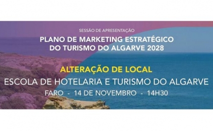 Apresentação do Plano de Marketing Estratégico do Turismo do Algarve 2028