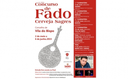 Quarta e última eliminatória do Concurso de Fado Cerveja Sagres Concelho de Vila do Bispo disputa-se no Centro Cultural