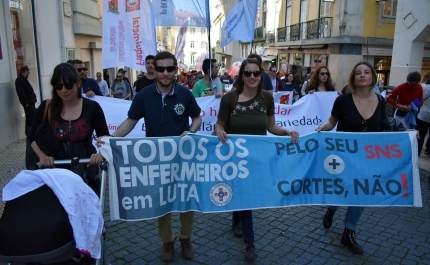 Enfermeiros esperam adesão de 60-70% à greve iniciada hoje