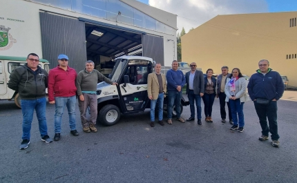 Serviços municipais da Câmara Municipal de Monchique reforçados com novas viaturas elétricas