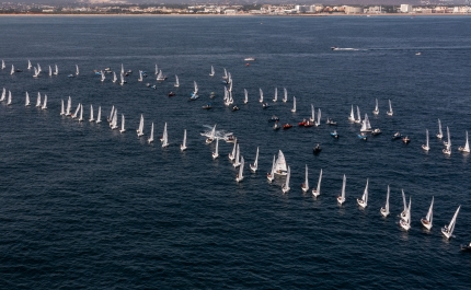 PRÓXIMA GERAÇÃO DE CAMPEÕES DE VELA ESTÁ EM VILAMOURA PARA DISCUTIR MUNDIAIS DA JUVENTUDE