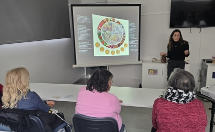 Quarteira aprendeu a ter uma alimentação mais saudável com a nutricionista Inês Antunes