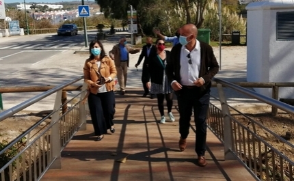 ESTÁ CONCLUÍDA E ABERTA AO PÚBLICO A OBRA DO PONTÃO PEDONAL SOBRE A RIBEIRA DE ALJEZUR