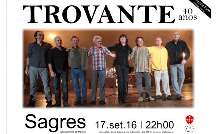 Grupo Trovante celebra 40 anos de carreira em Sagres