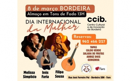 Sociedade Recreativa Bordeirense celebra Dia Internacional da Mulher com Almoço e Espetáculo de Fado