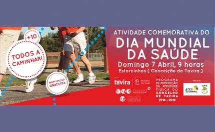 Tavira assinala Dia Mundial da Saúde