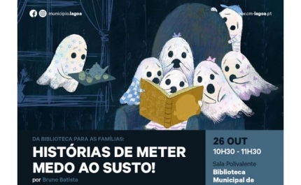 Da Biblioteca para as Famílias: «Histórias de meter medo ao susto!»