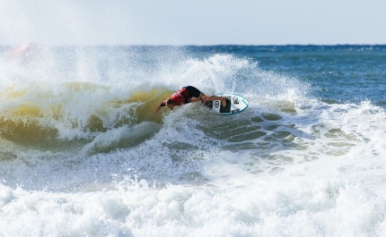 Yolanda caiu nos quartos-de-final em North Narrabeen