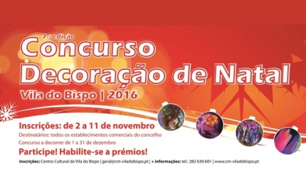 7ª Edição do Concurso de Decoração de Natal – Inscrições até 11 de novembro