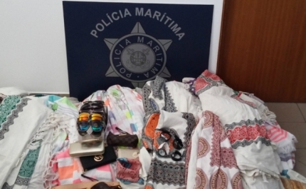 Polícia Marítima fiscaliza venda ambulante nas praias de Vilamoura