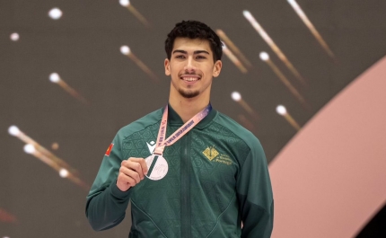 Gabriel Albuquerque sagra-se vice-campeão europeu de trampolim individual