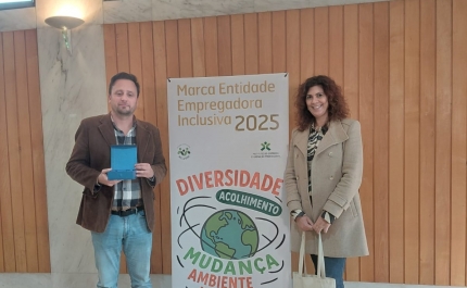 Câmara Municipal de Almodôvar volta a ser distinguida com o prémio de Marca Entidade Empregadora Inclusiva