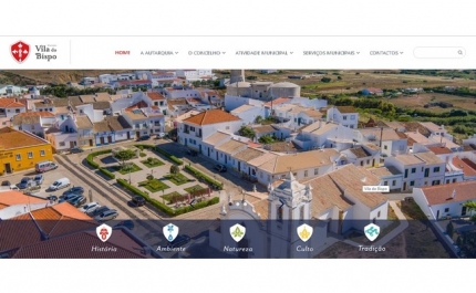 Site autárquico de Vila do Bispo é «responsive»