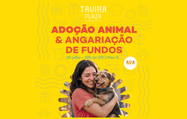 Tavira Plaza recebe ação solidária da Associação ARA para promover a adoção responsável e angariar fundos