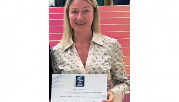 Infralobo distinguida com Selo de Qualidade Exemplar da Água para Consumo Humano 2025