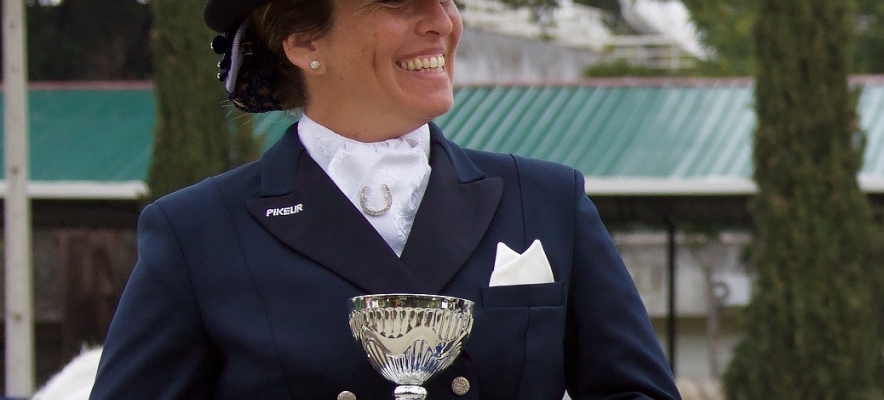 Louletana Íris Miranda, Vice-Campeã de Portugal 2019, do nível Complementar de Dressage