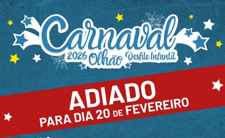 Desfile de Carnaval Infantil de Olhão  adiado devido ao mau tempo