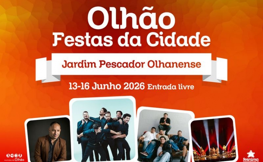 Festas da Cidade de Olhão regressam ao Jardim Pescador Olhanense com quatro noites de música
