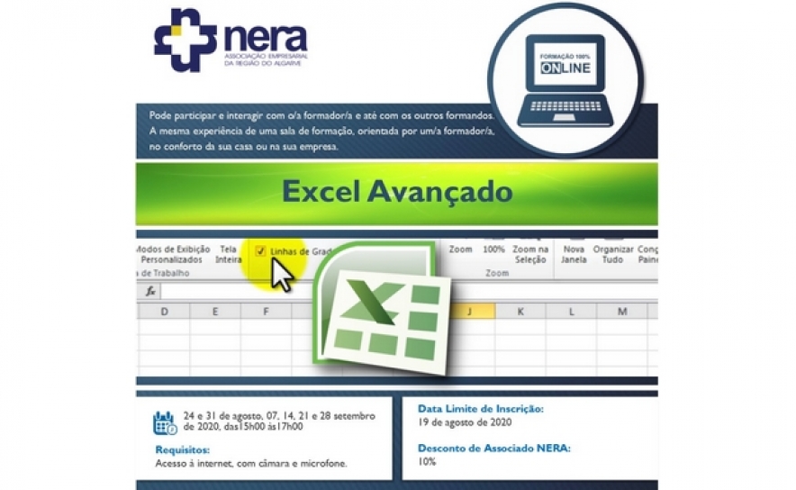 Formação Online - Excel Avançado