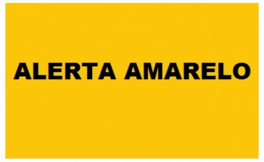 Treze distritos do continente sob aviso amarelo devido ao vento e chuva forte