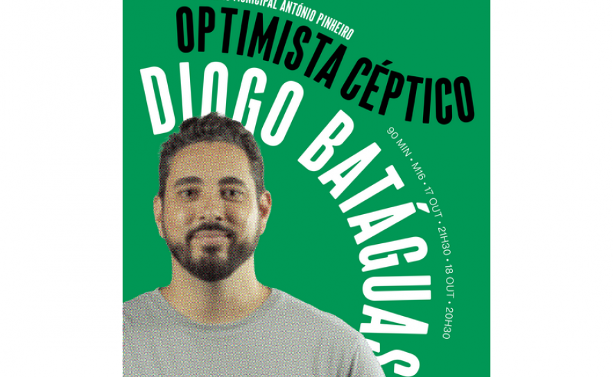 Diogo Batáguas apresenta «Optimista Céptico»