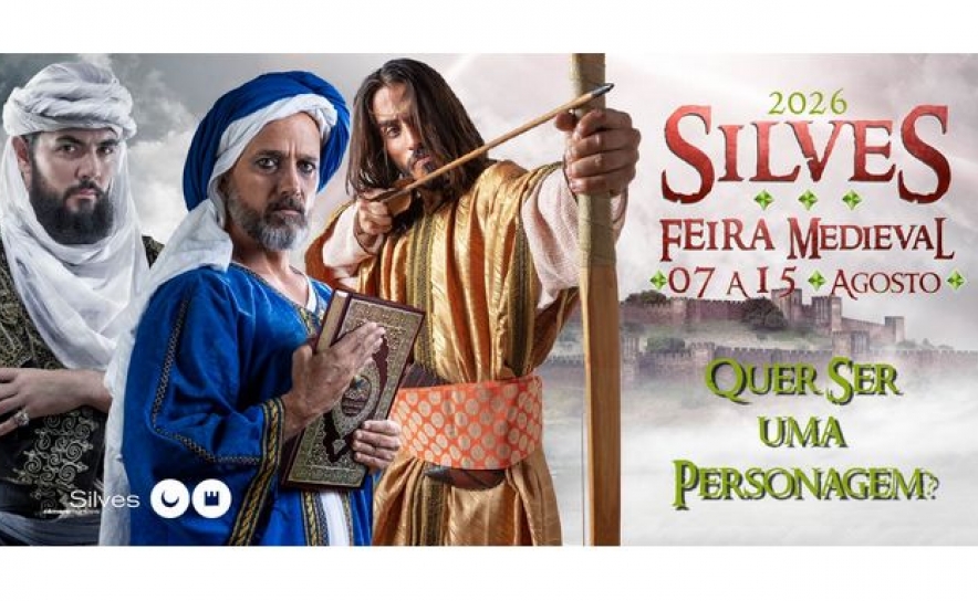 QUER SER UMA PERSONAGEM DA XXI FEIRA MEDIEVAL DE SILVES?