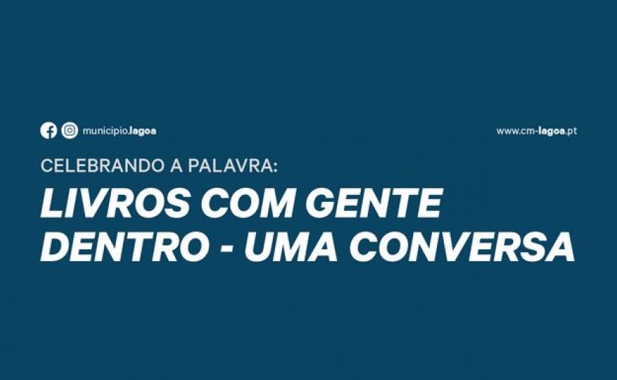 Celebrando a Palavra | Palestra «Livros com gente dentro – uma conversa» com Sandro William Junqueira e Maria Luísa Francisco 