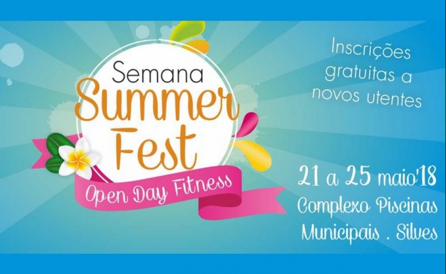 CÂMARA MUNICIPAL DE SILVES PROMOVE «SEMANA SUMMER FEST – OPEN DAY FITNESS»