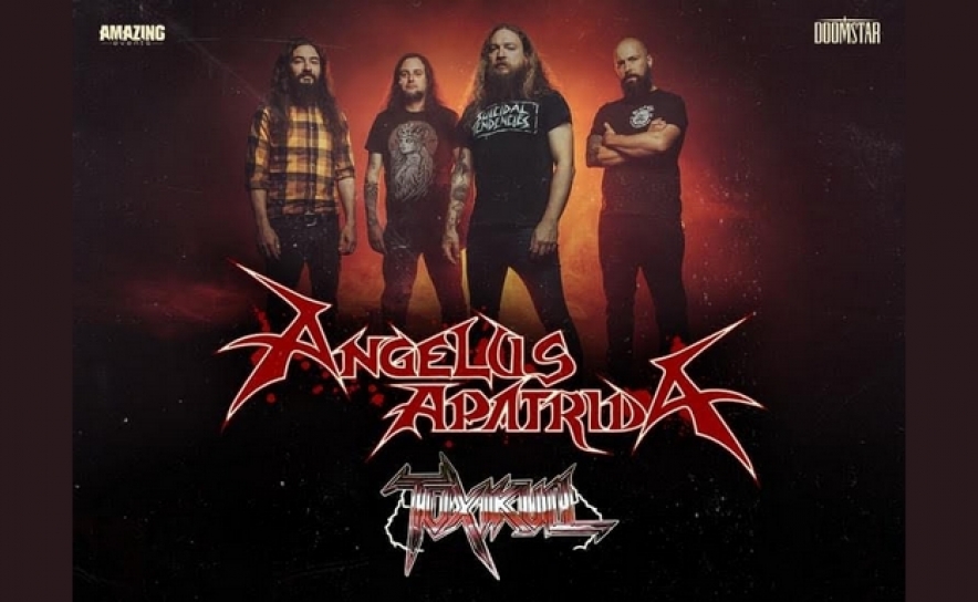 Vem aí a banda nº. 1 em Espanha Angelus Apatrida