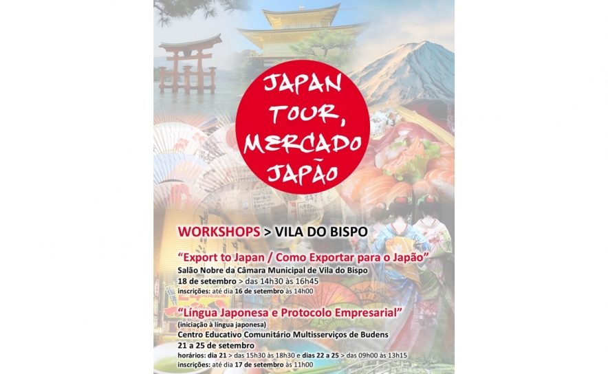 Vila do Bispo recebe JAPAN TOUR - MERCADO JAPÃO