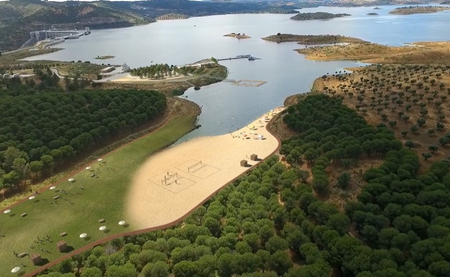 Empreitada de Construção da Praia Fluvial de Moura