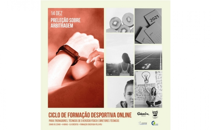 Ciclo de formação certificada em Desporto | MUNICÍPIO DE ODEMIRA PROMOVE FORMAÇÃO SOBRE «ARBITRAGEM»