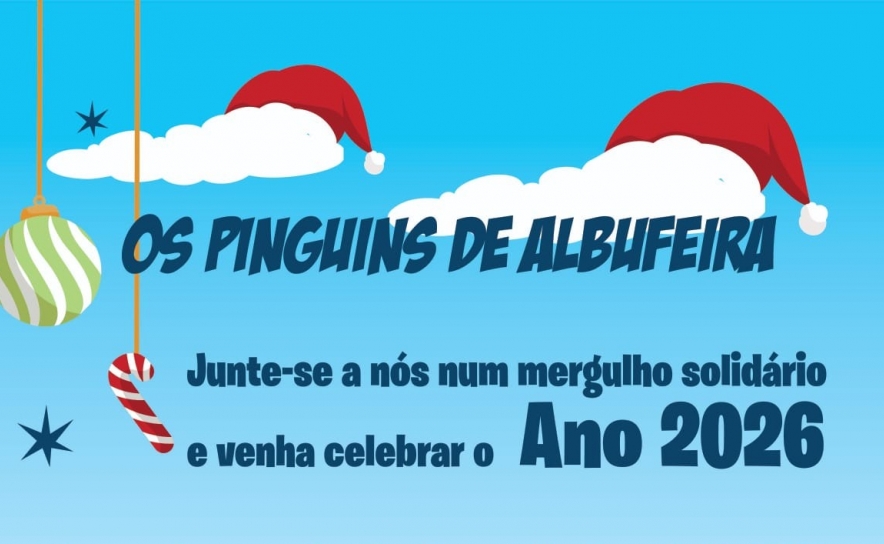 Albufeira estreia mergulho solidário no primeiro dia do ano na Praia de Santa Eulália