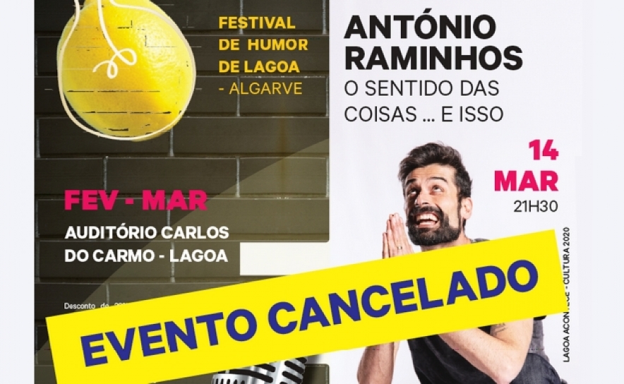 Humorfest 2020 | António Raminhos - O Sentido das Coisas... E isso  |  CANCELADO