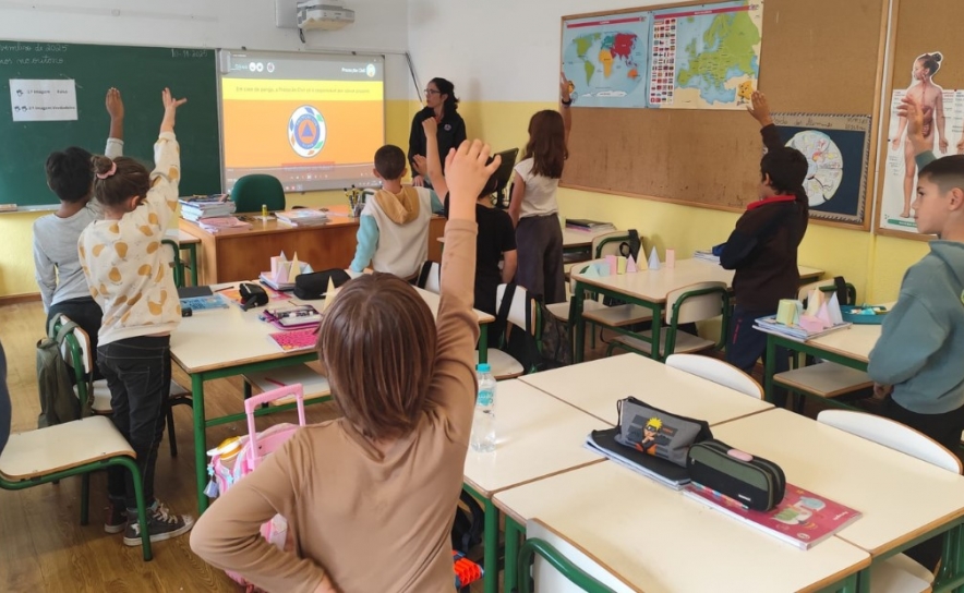 A PROTEÇÃO CIVIL VISITA AS ESCOLAS DO CONCELHO DE SILVES