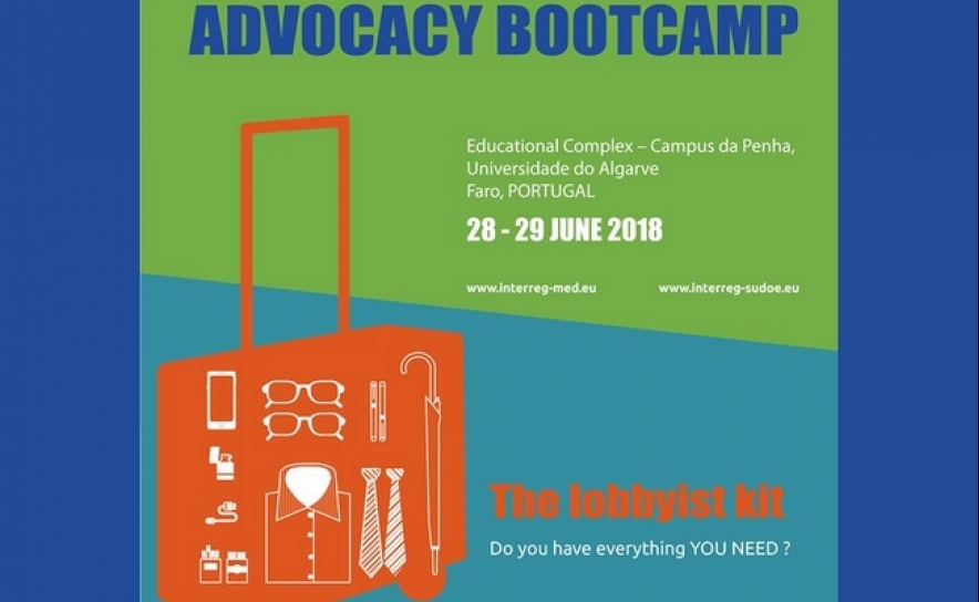 Programas Interreg MED e SUDOE promovem Advocacy Bootcamp no Algarve