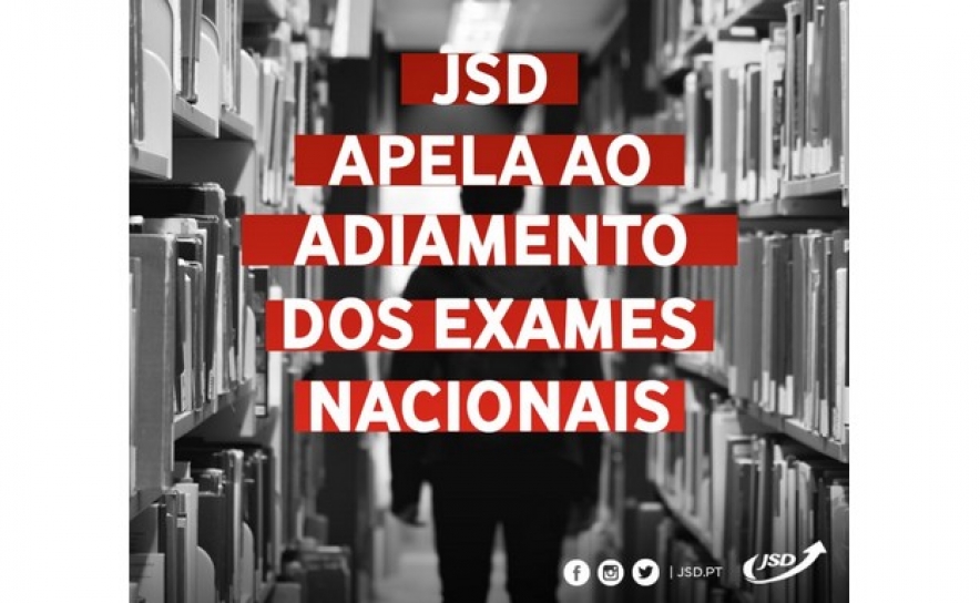 COMUNICADO | JSD apela ao adiamento dos exames nacionais